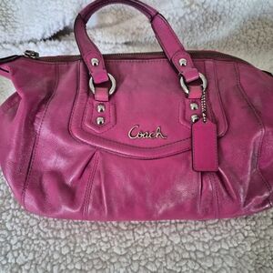 Limited Edition Coach Pink Leather Women's Bag